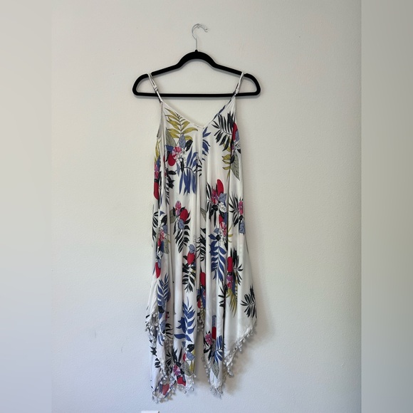 Japna Dresses & Skirts - Beachwear by Japna Flowy Floral Print Beach Dress